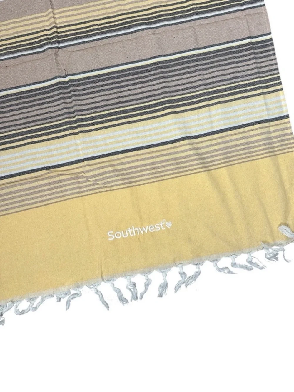 San Diego Padres Beach Towel Unisex OS Yellow NWOT Striped MLB Giveaway